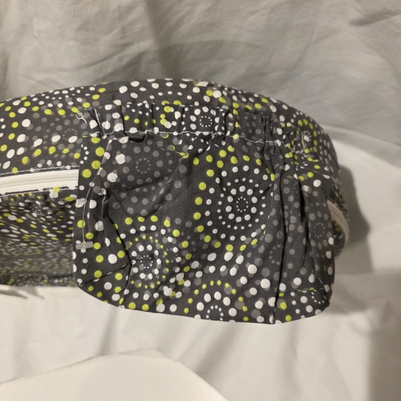 My Brest Friend Nursing Support Pillow Machine Washable Cover Gray Dots - Picture 4 of 10